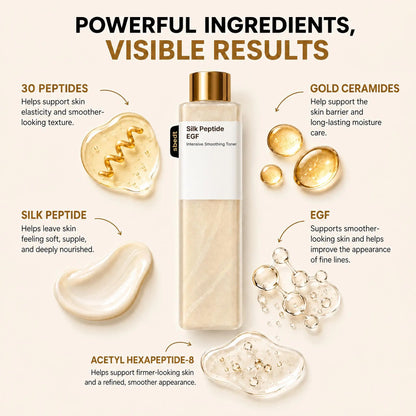 Silk EGF Peptide Smoothing Toner